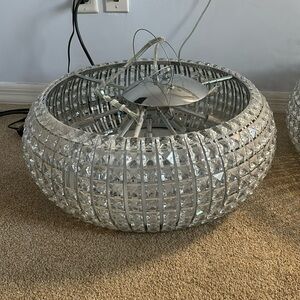 Crystal chandelier!